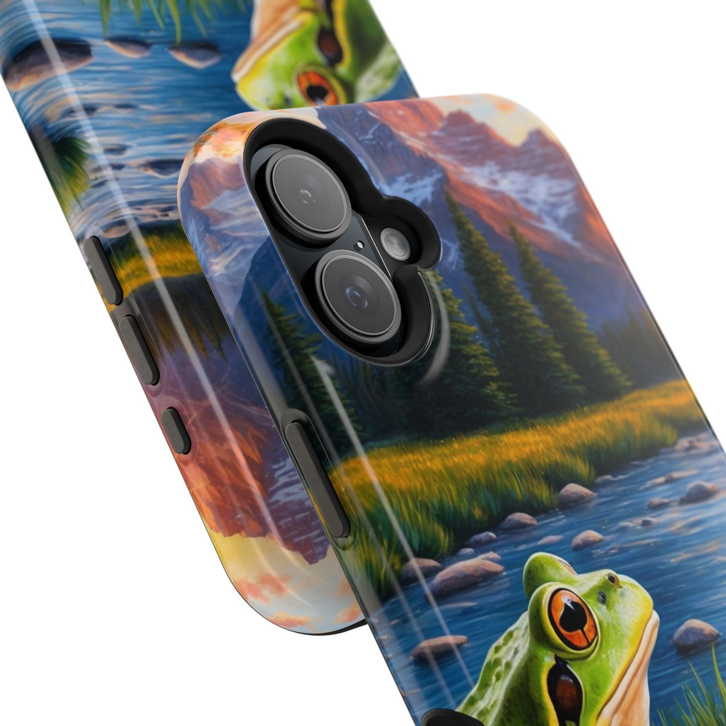 Twilight River Frog - MagSafe iPhone Case - BOGO Cases