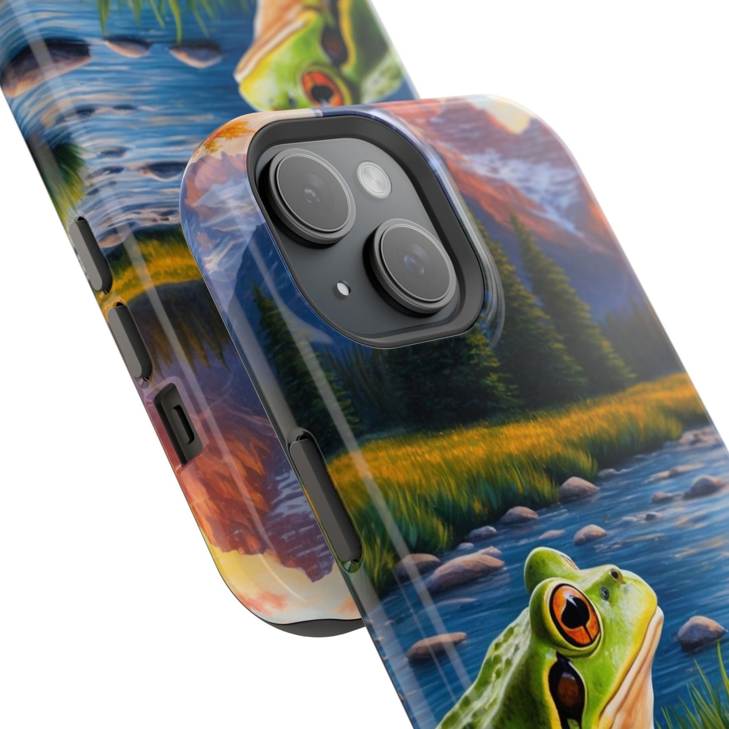 Twilight River Frog - MagSafe iPhone Case - BOGO Cases