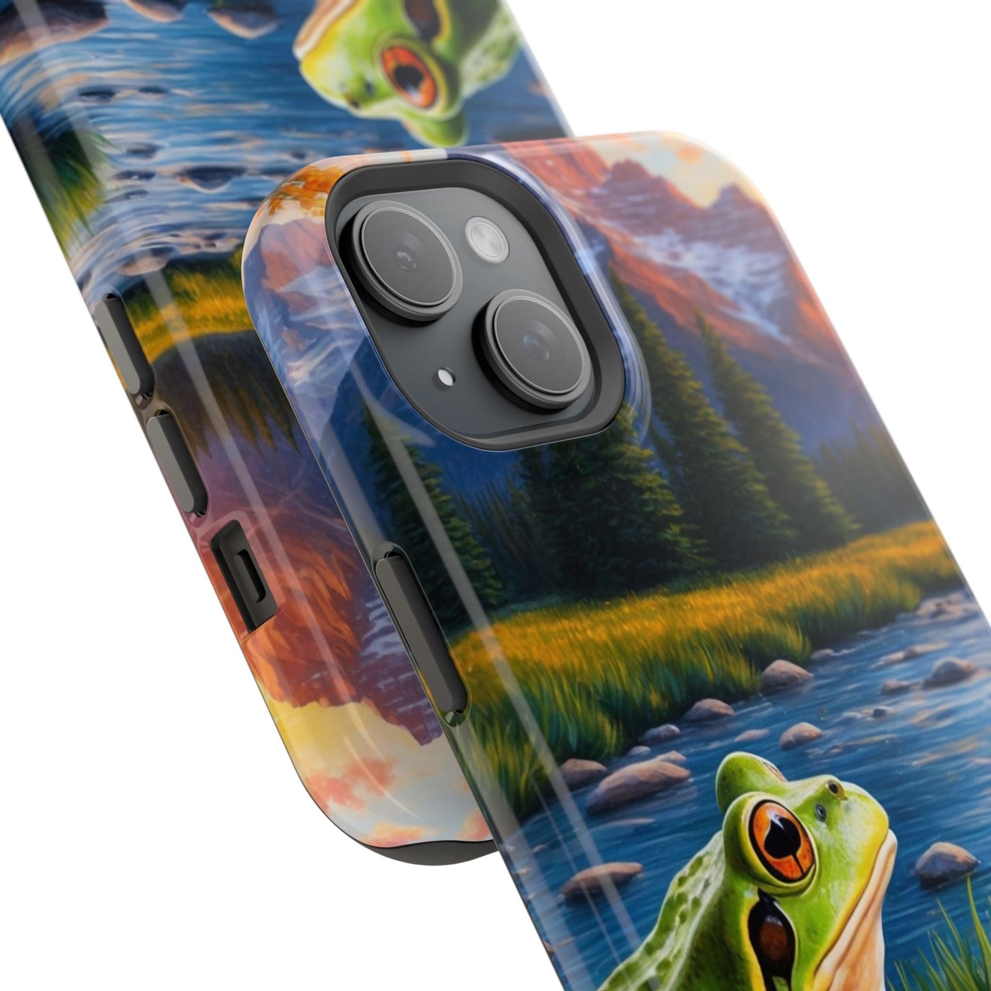 Twilight River Frog - MagSafe iPhone Case - BOGO Cases
