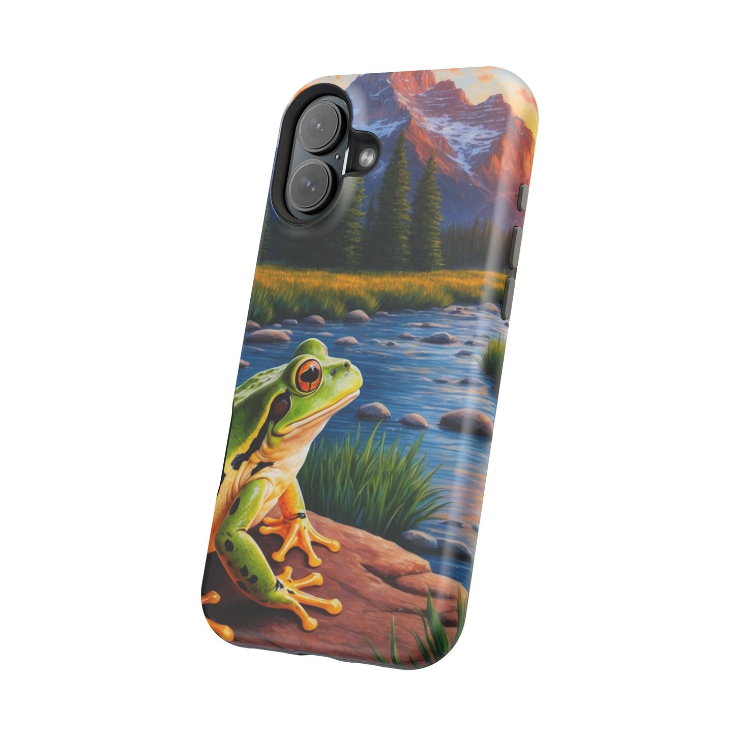Twilight River Frog - MagSafe iPhone Case - BOGO Cases