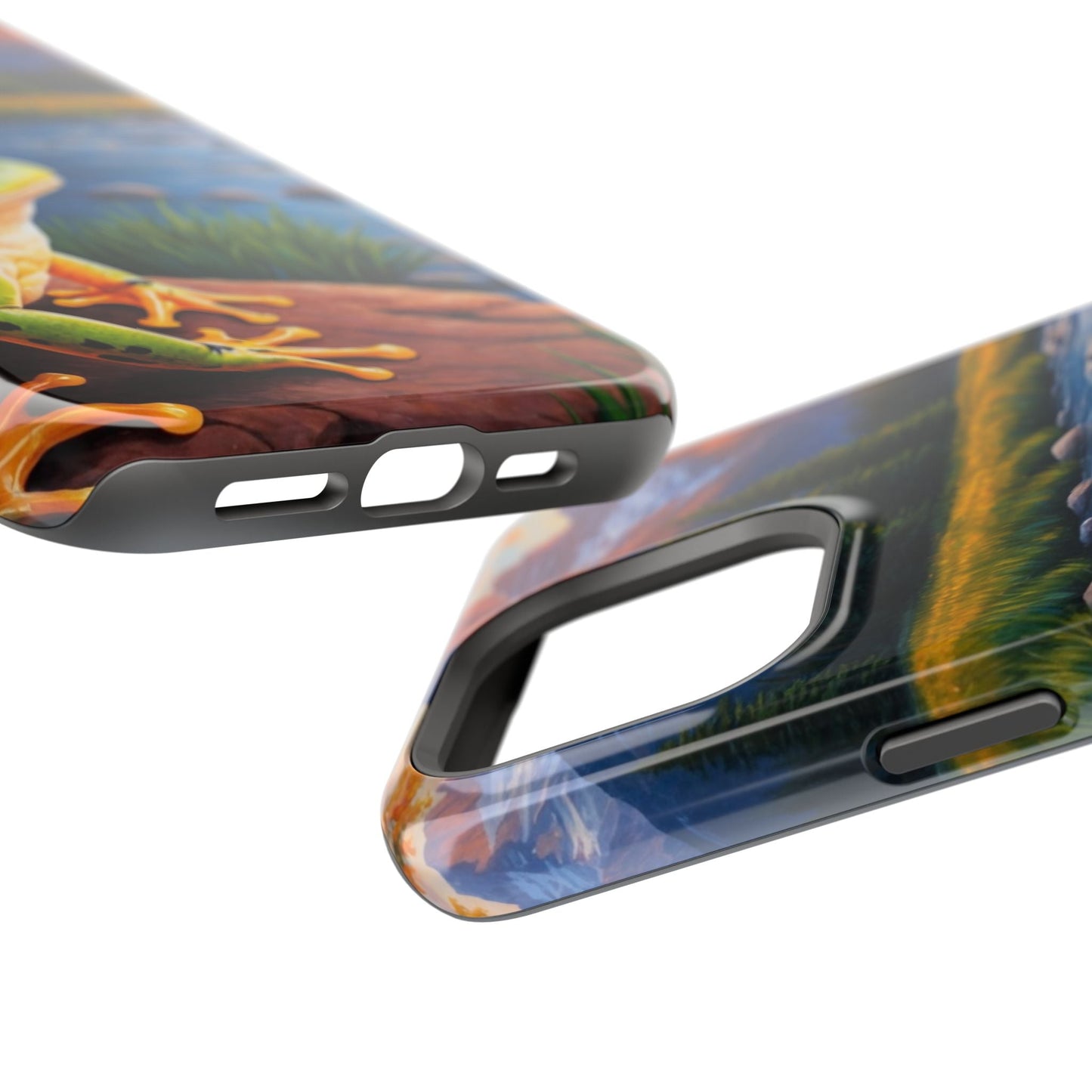 Twilight River Frog - MagSafe iPhone Case - BOGO Cases