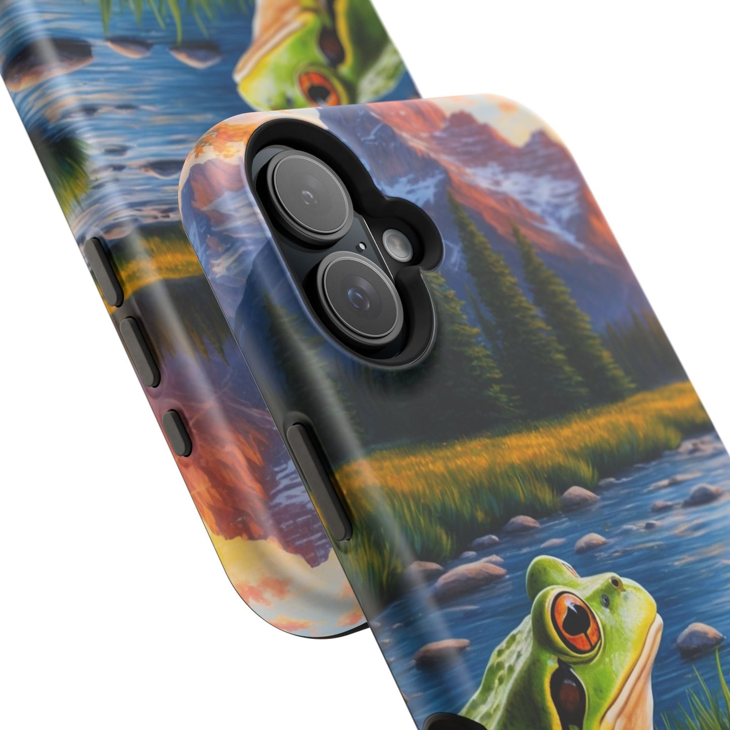 Twilight River Frog - MagSafe iPhone Case - BOGO Cases