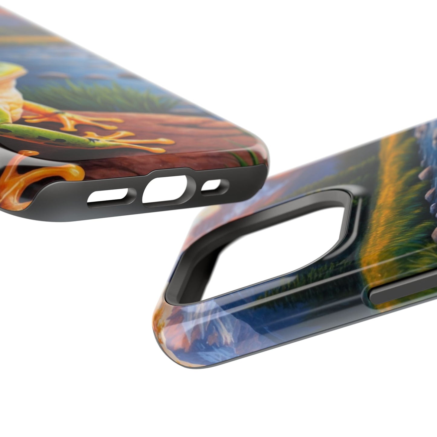 Twilight River Frog - MagSafe iPhone Case - BOGO Cases