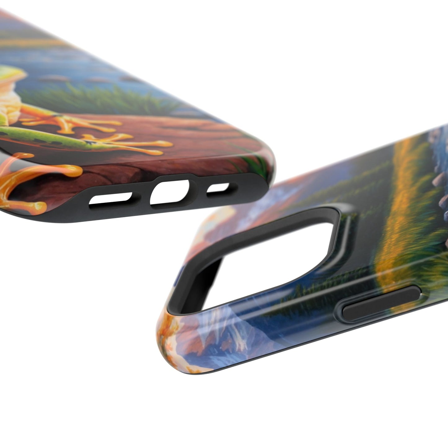 Twilight River Frog - MagSafe iPhone Case - BOGO Cases