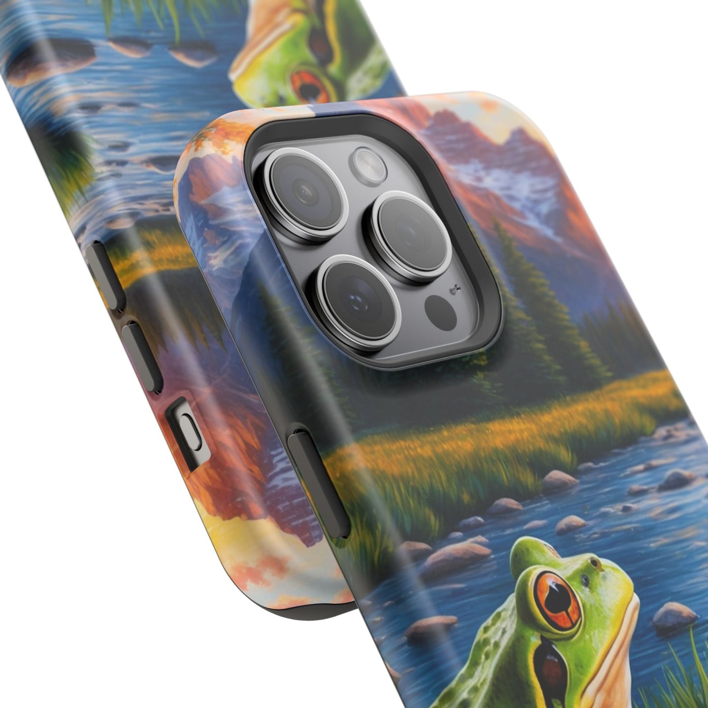 Twilight River Frog - MagSafe iPhone Case - BOGO Cases