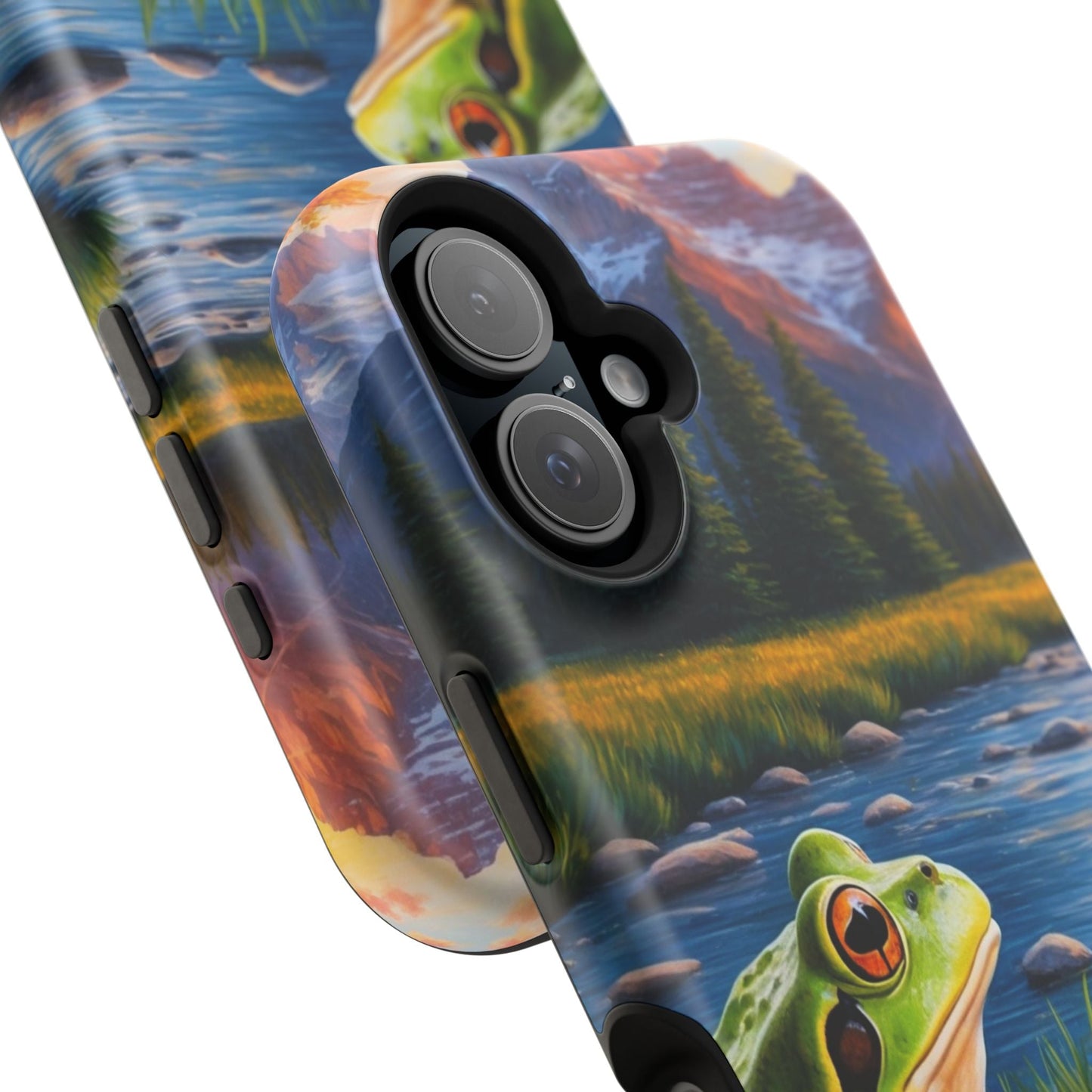 Twilight River Frog - MagSafe iPhone Case - BOGO Cases