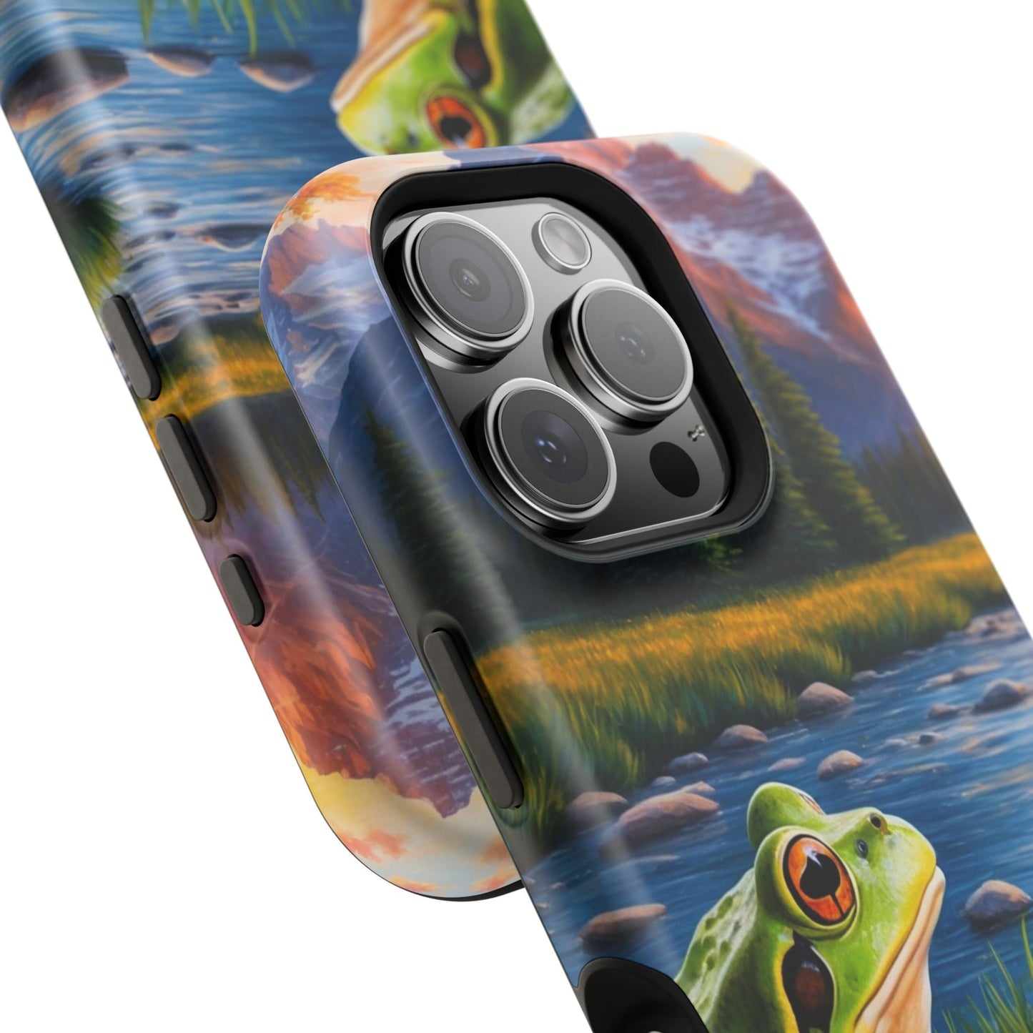 Twilight River Frog - MagSafe iPhone Case - BOGO Cases