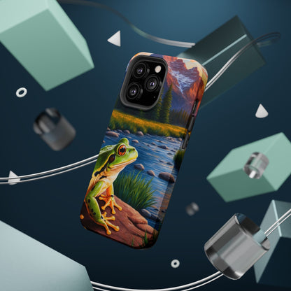 Twilight River Frog - MagSafe iPhone Case - BOGO Cases