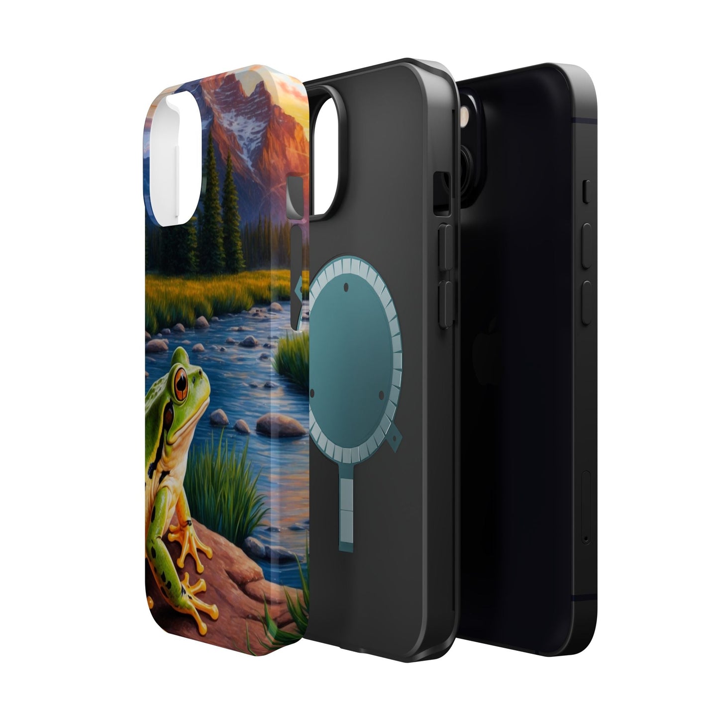 Twilight River Frog - MagSafe iPhone Case - BOGO Cases