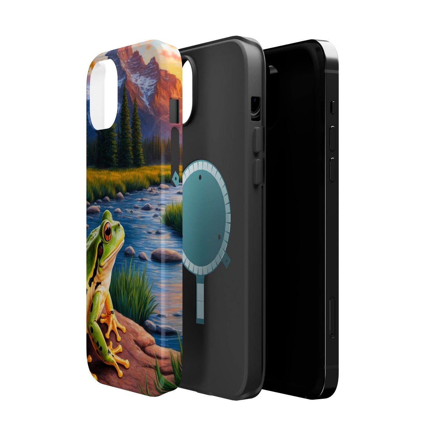 Twilight River Frog - MagSafe iPhone Case - BOGO Cases