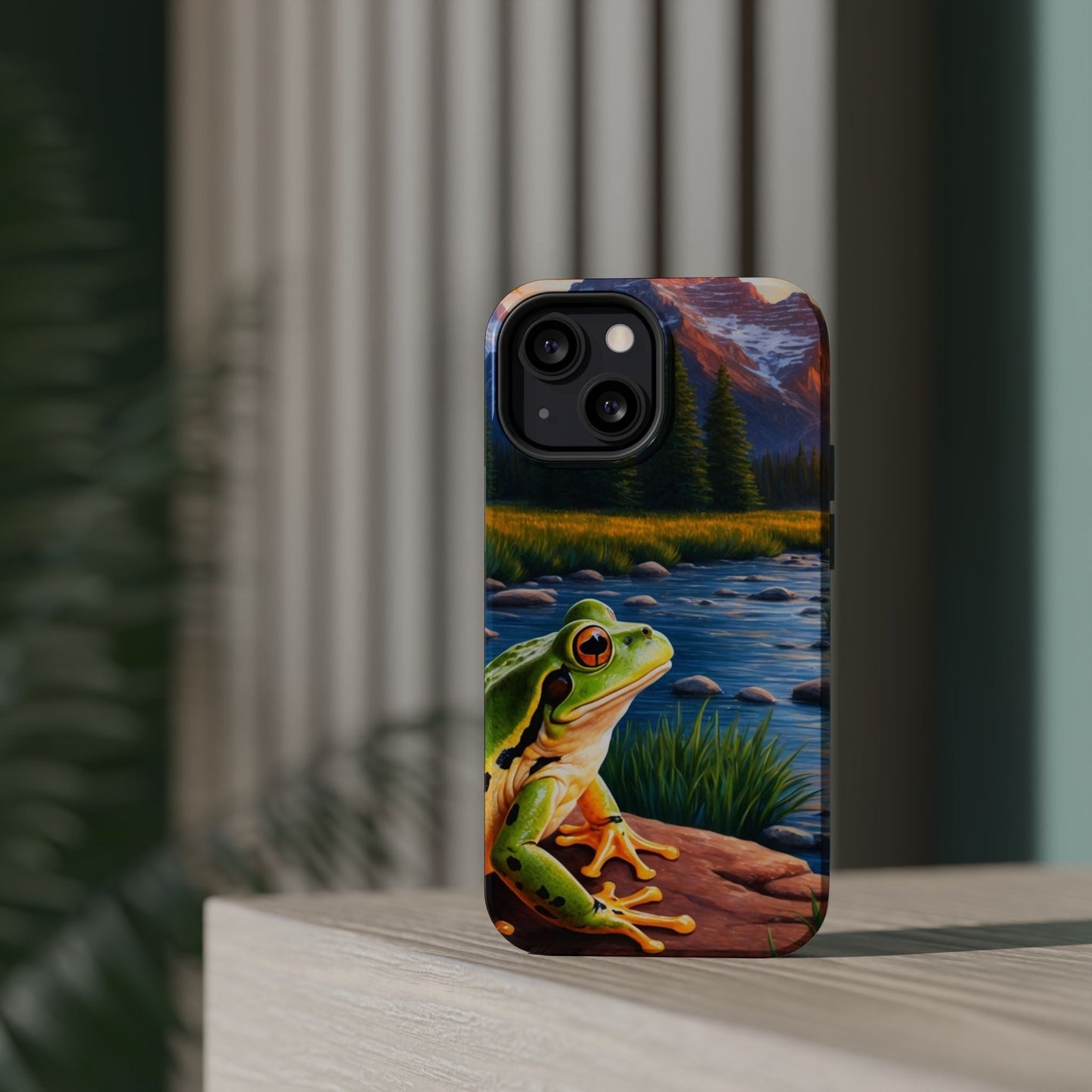 Twilight River Frog - MagSafe iPhone Case - BOGO Cases