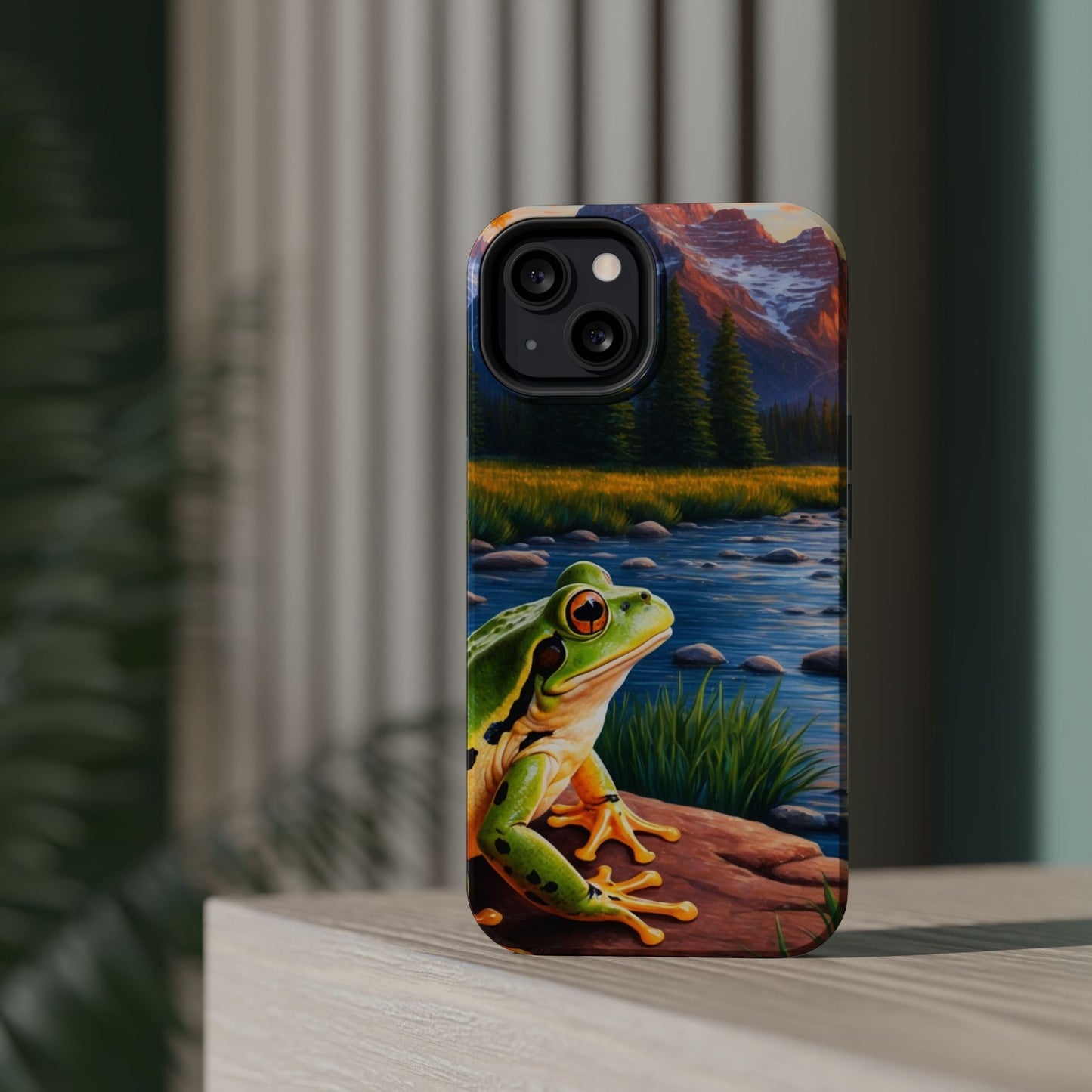 Twilight River Frog - MagSafe iPhone Case - BOGO Cases