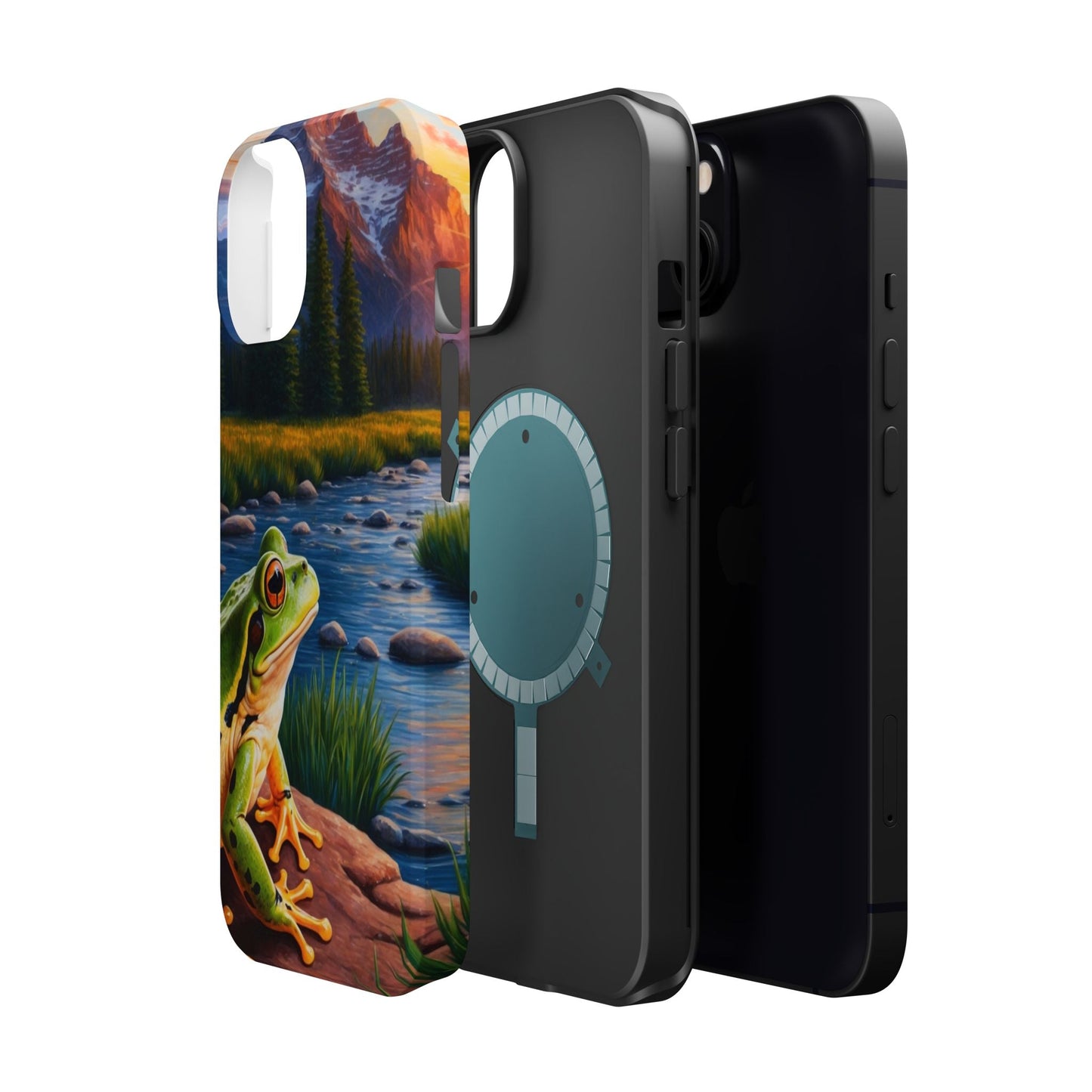 Twilight River Frog - MagSafe iPhone Case - BOGO Cases
