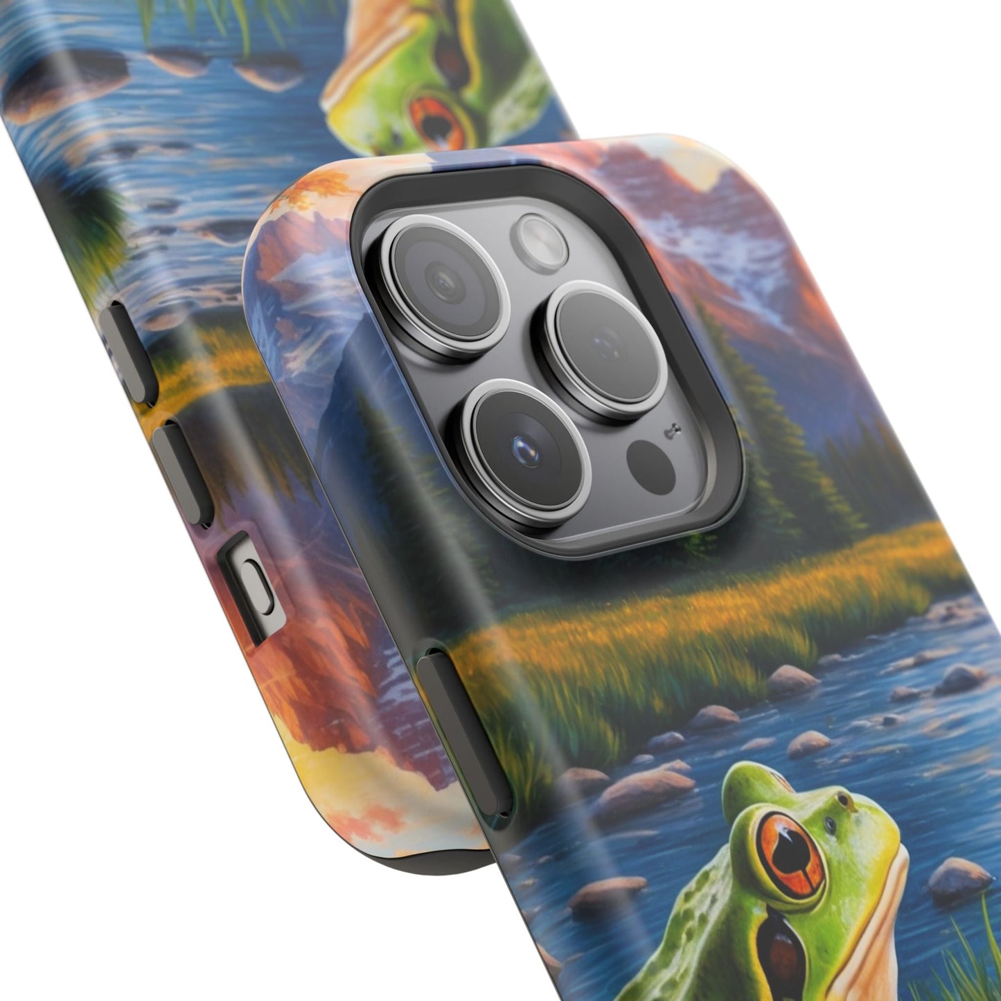 Twilight River Frog - MagSafe iPhone Case - BOGO Cases