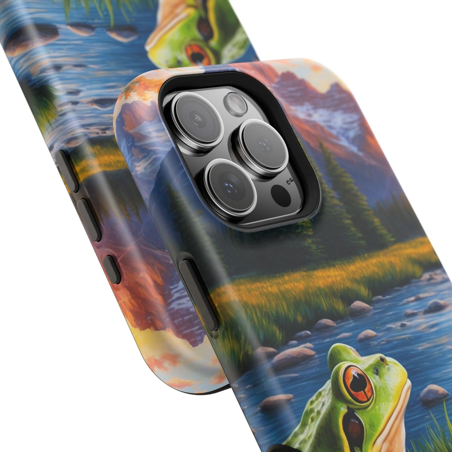 Twilight River Frog - MagSafe iPhone Case - BOGO Cases