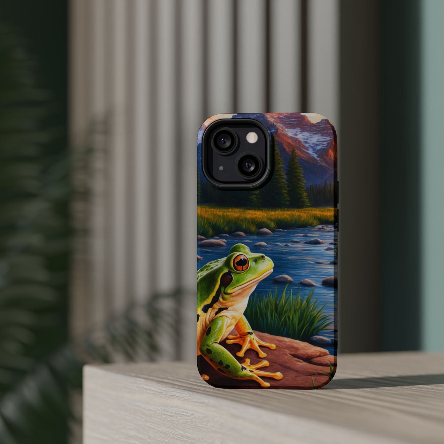 Twilight River Frog - MagSafe iPhone Case - BOGO Cases