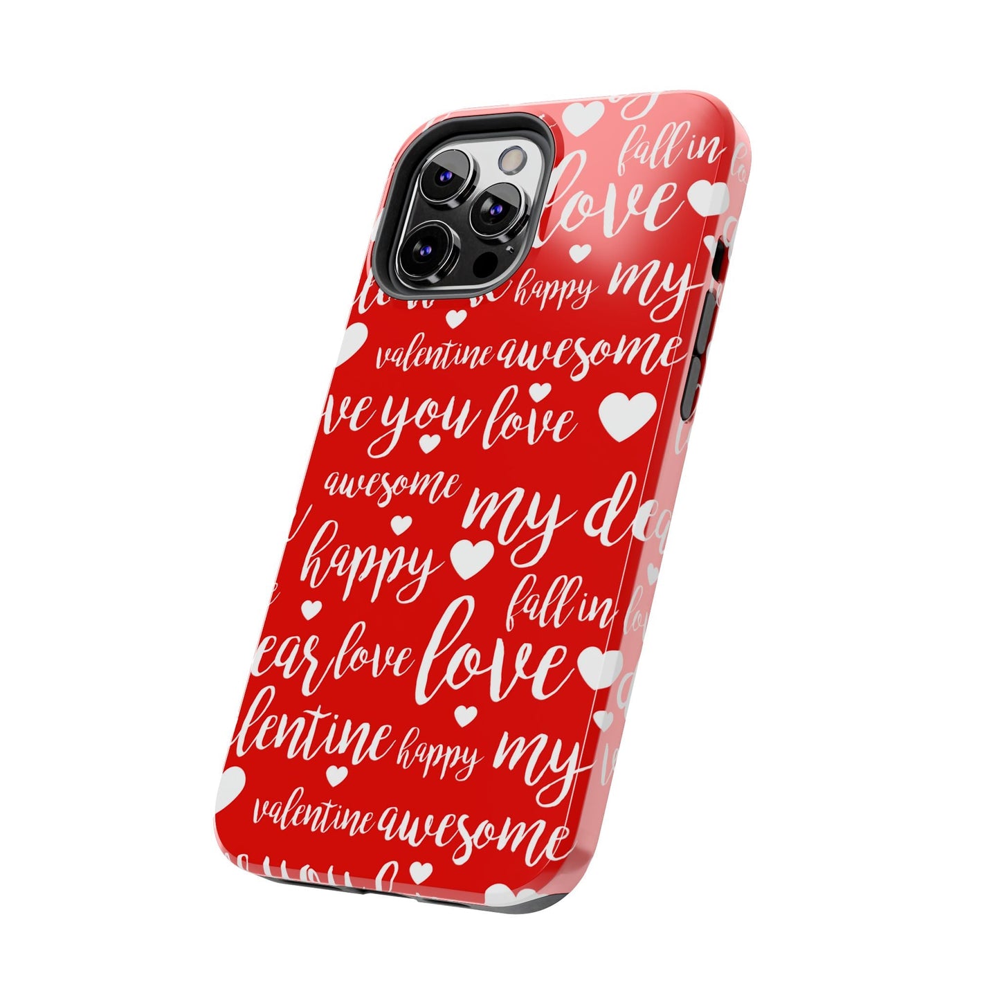 Valentine Words Pattern – iPhone Case - BOGO Cases