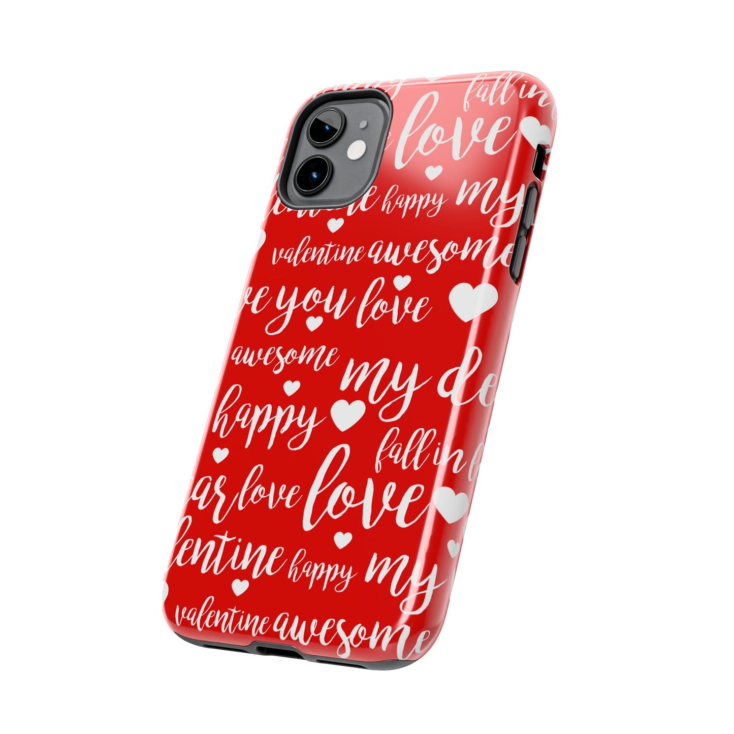 Valentine Words Pattern – iPhone Case - BOGO Cases