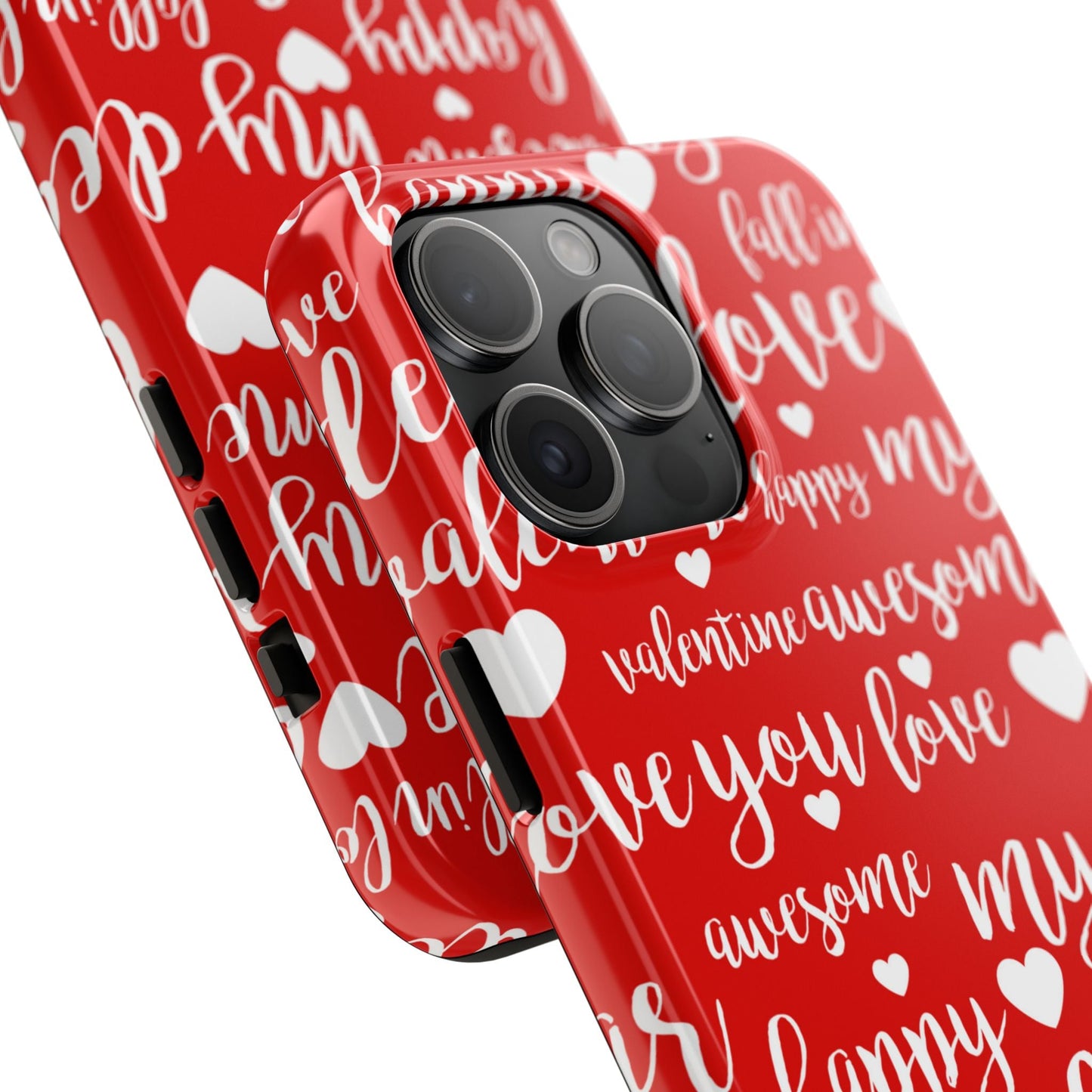 Valentine Words Pattern – iPhone Case - BOGO Cases