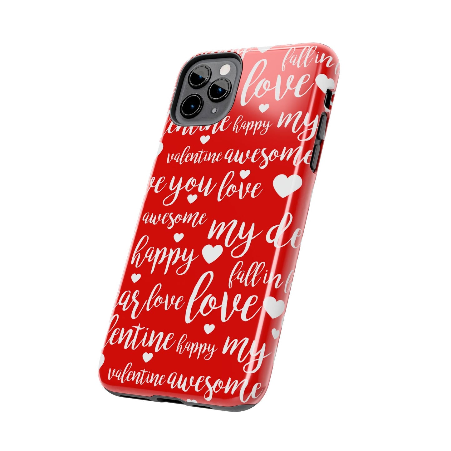 Valentine Words Pattern – iPhone Case - BOGO Cases