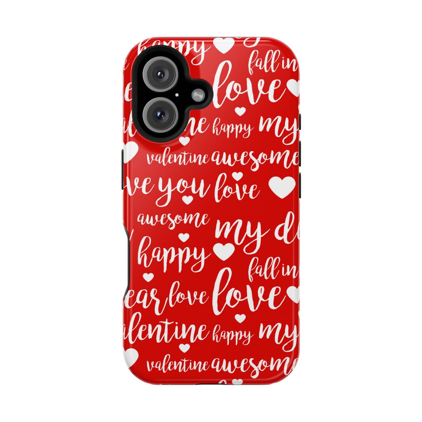 Valentine Words Pattern – MagSafe Case - BOGO Cases