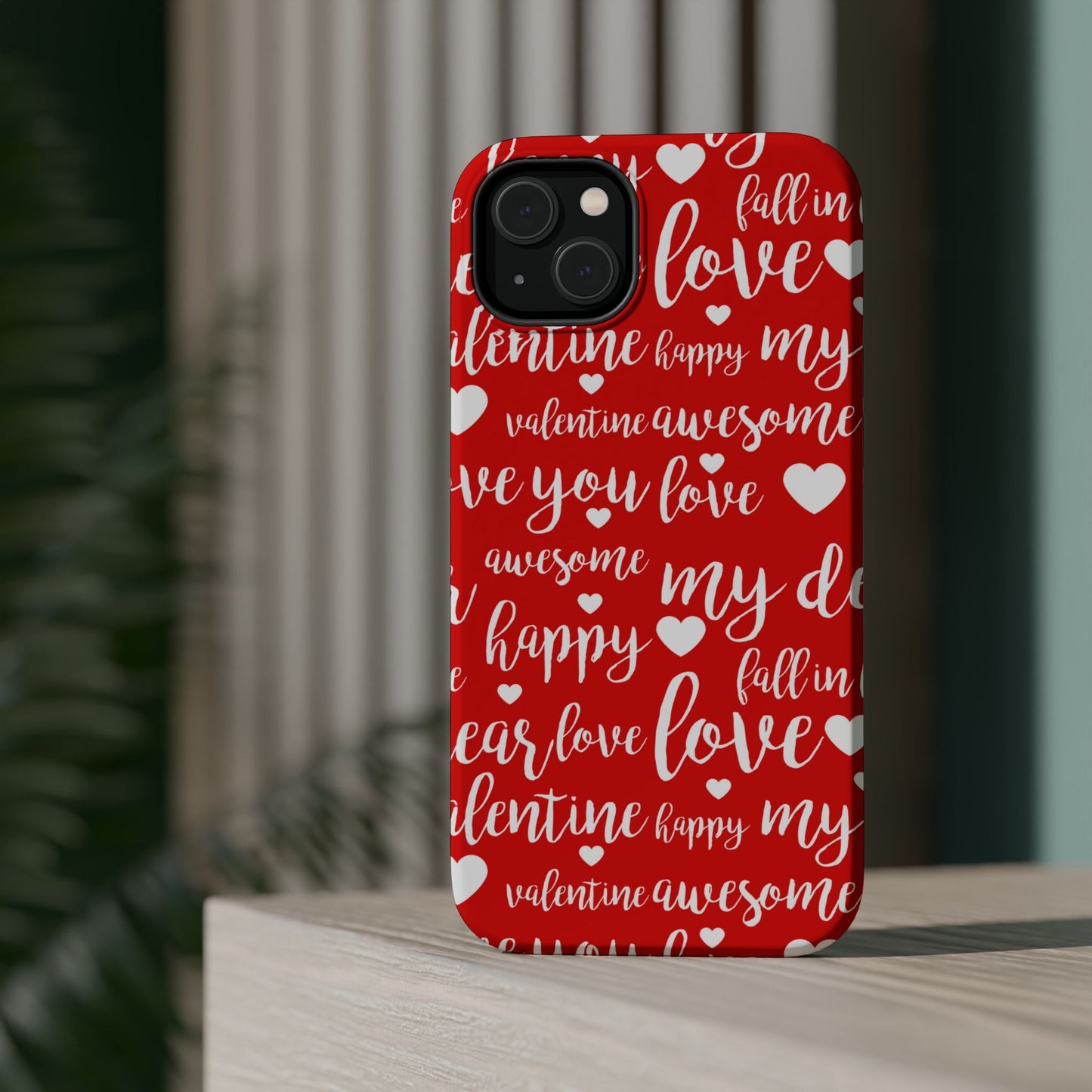 Valentine Words Pattern – MagSafe Case - BOGO Cases