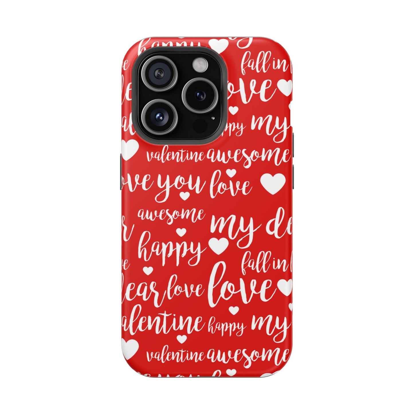 Valentine Words Pattern – MagSafe Case - BOGO Cases