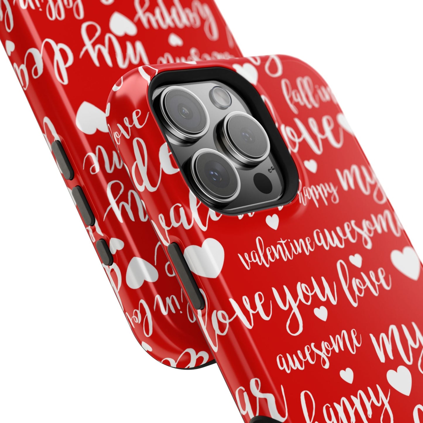 Valentine Words Pattern – MagSafe Case - BOGO Cases