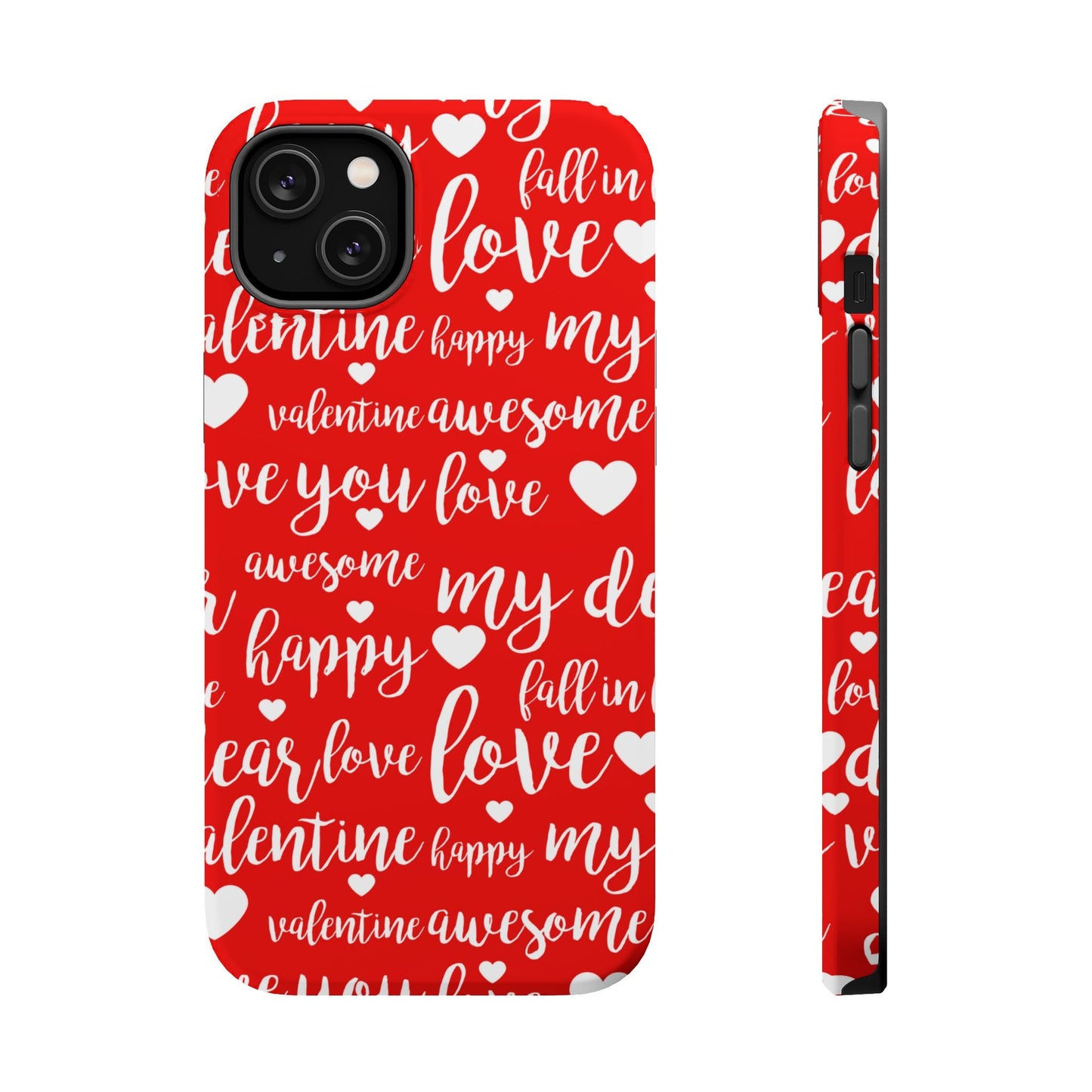Valentine Words Pattern – MagSafe Case - BOGO Cases