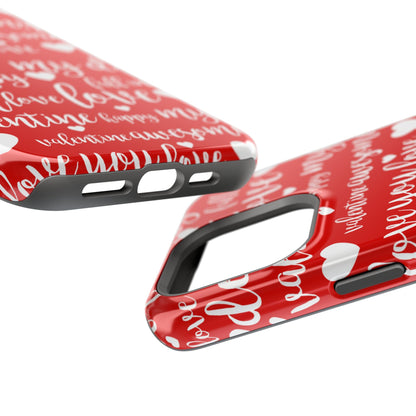 Valentine Words Pattern – MagSafe Case - BOGO Cases