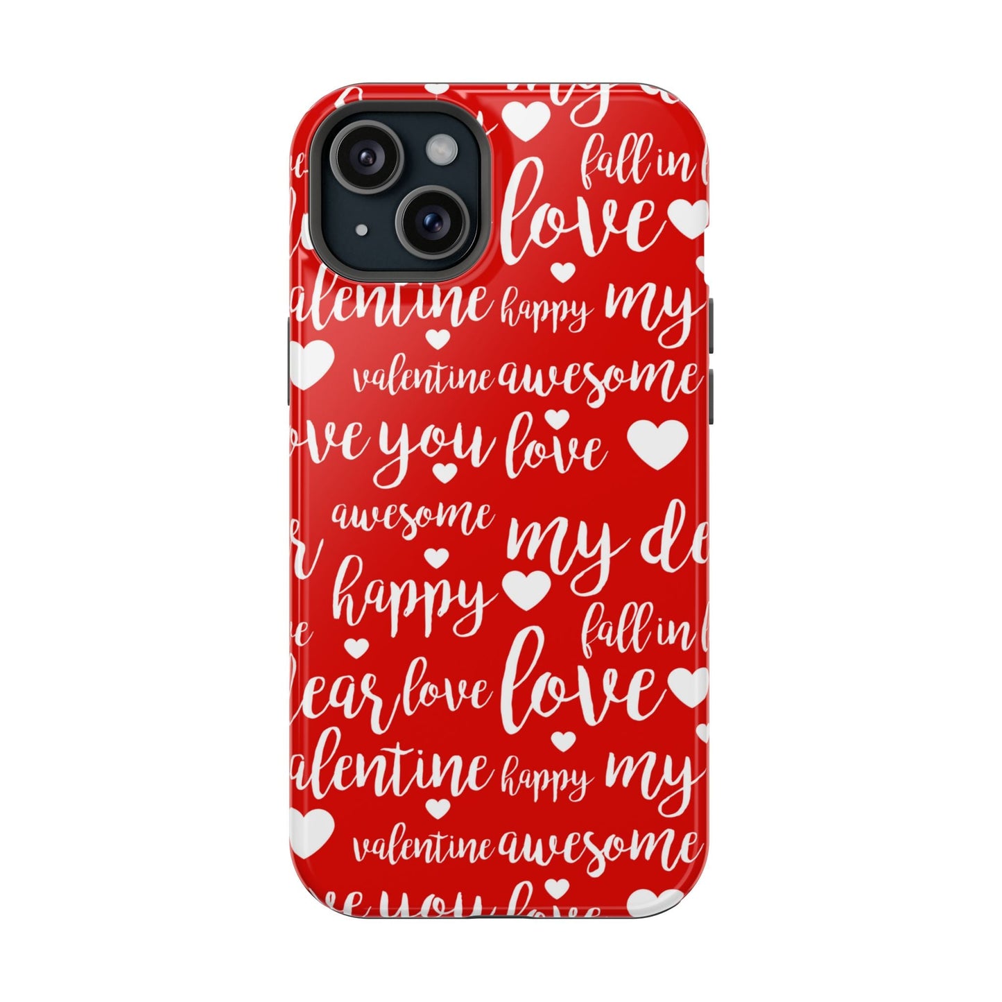 Valentine Words Pattern – MagSafe Case - BOGO Cases
