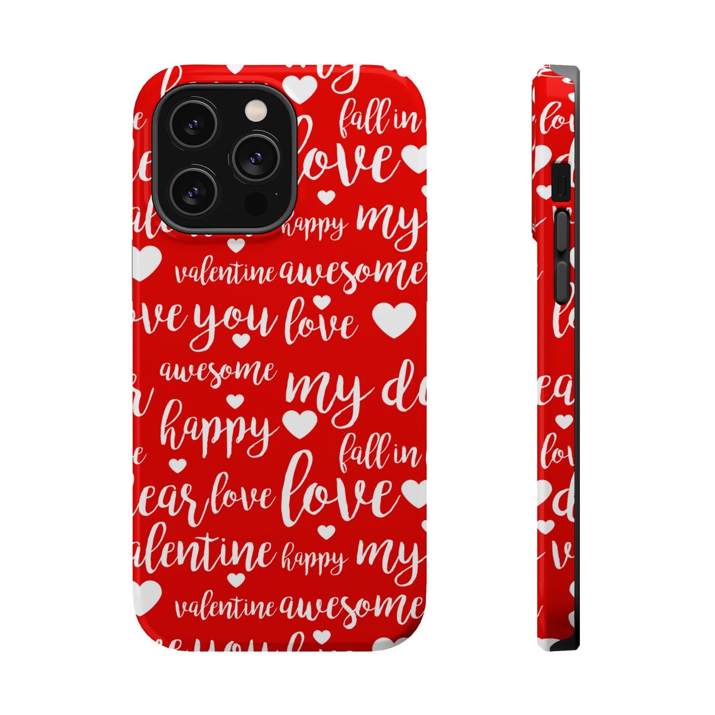 Valentine Words Pattern – MagSafe Case - BOGO Cases