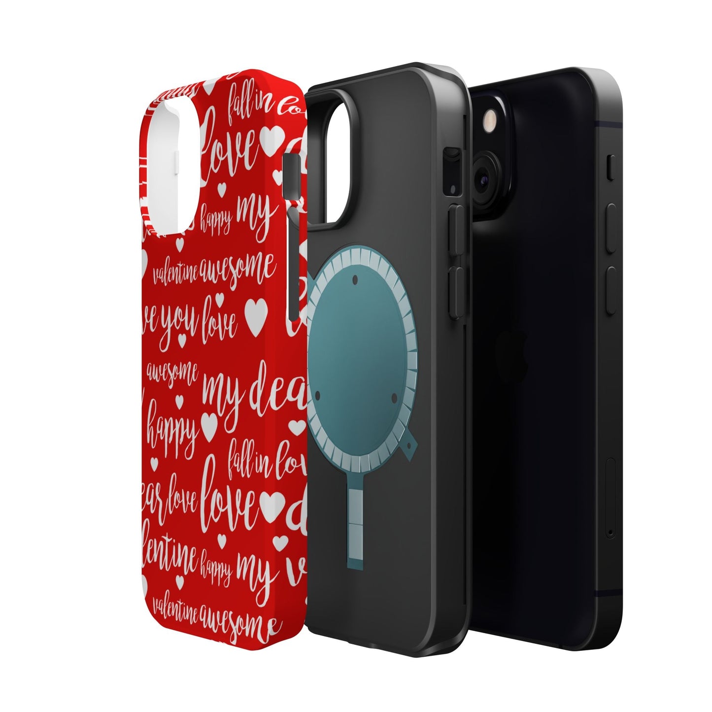 Valentine Words Pattern – MagSafe Case - BOGO Cases