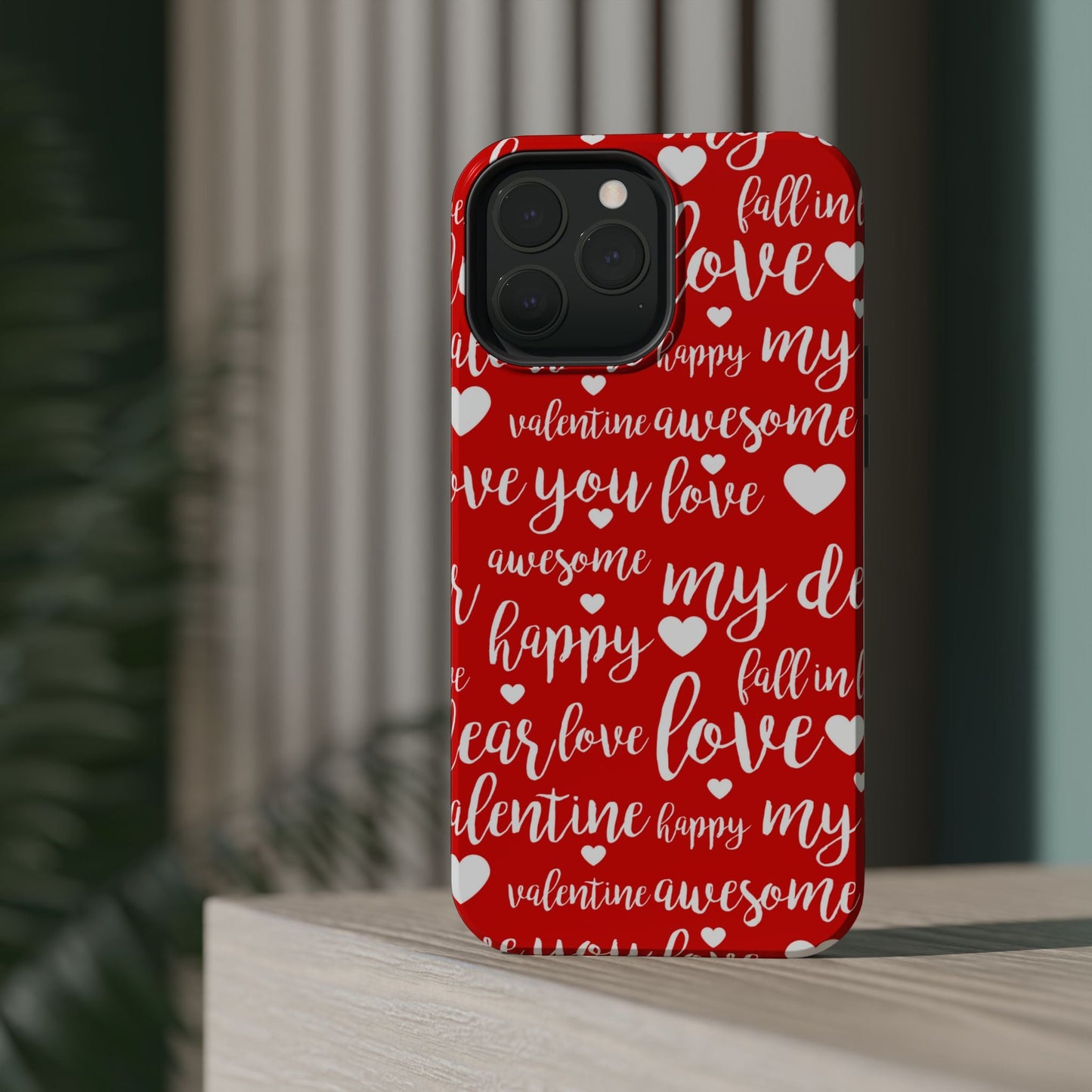 Valentine Words Pattern – MagSafe Case - BOGO Cases