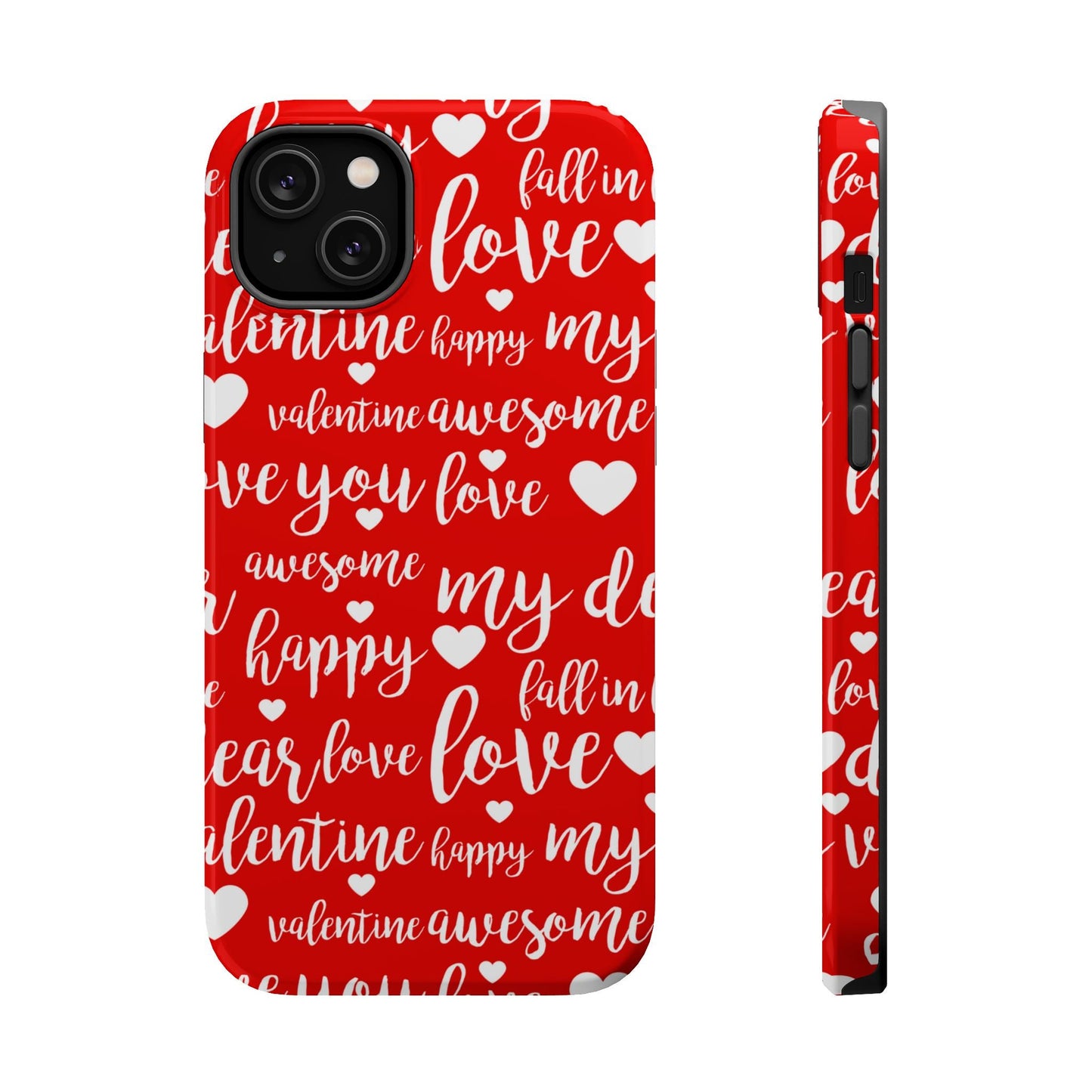 Valentine Words Pattern – MagSafe Case - BOGO Cases