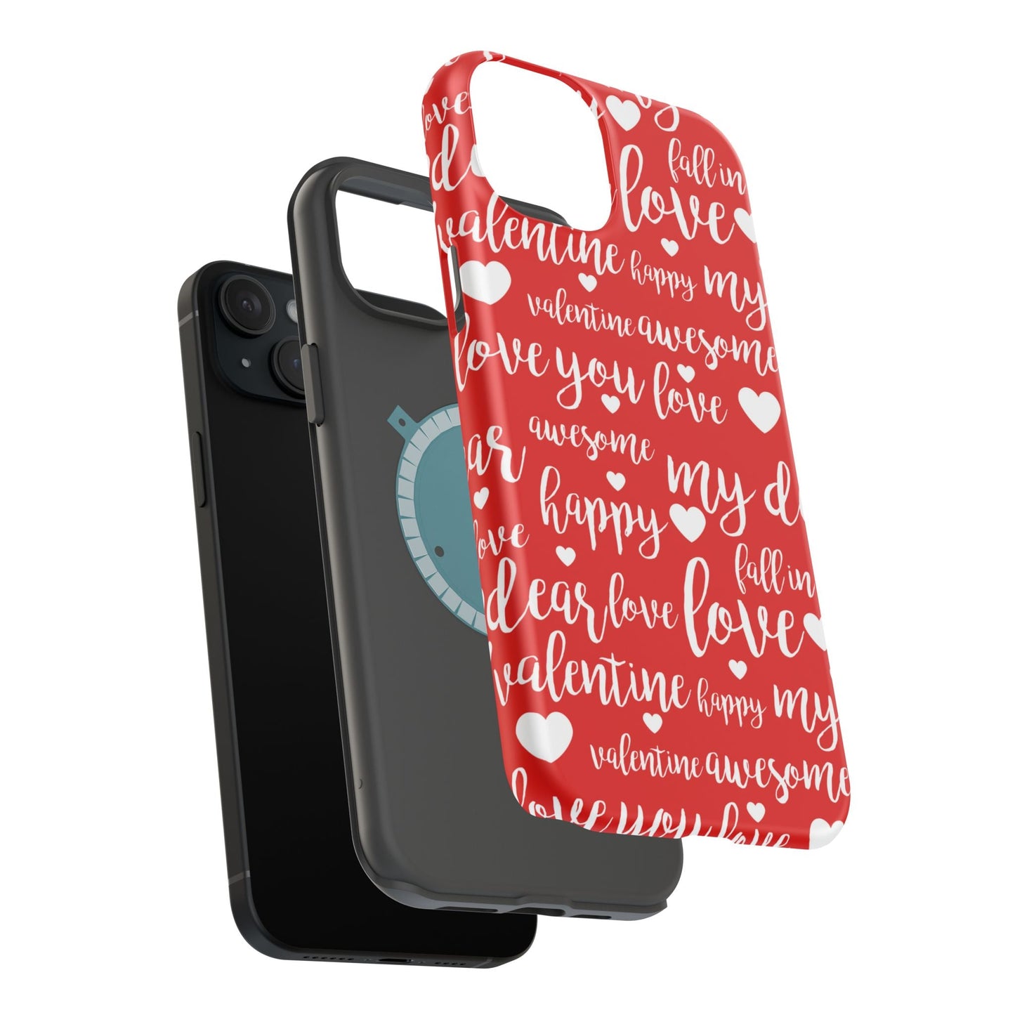 Valentine Words Pattern – MagSafe Case - BOGO Cases