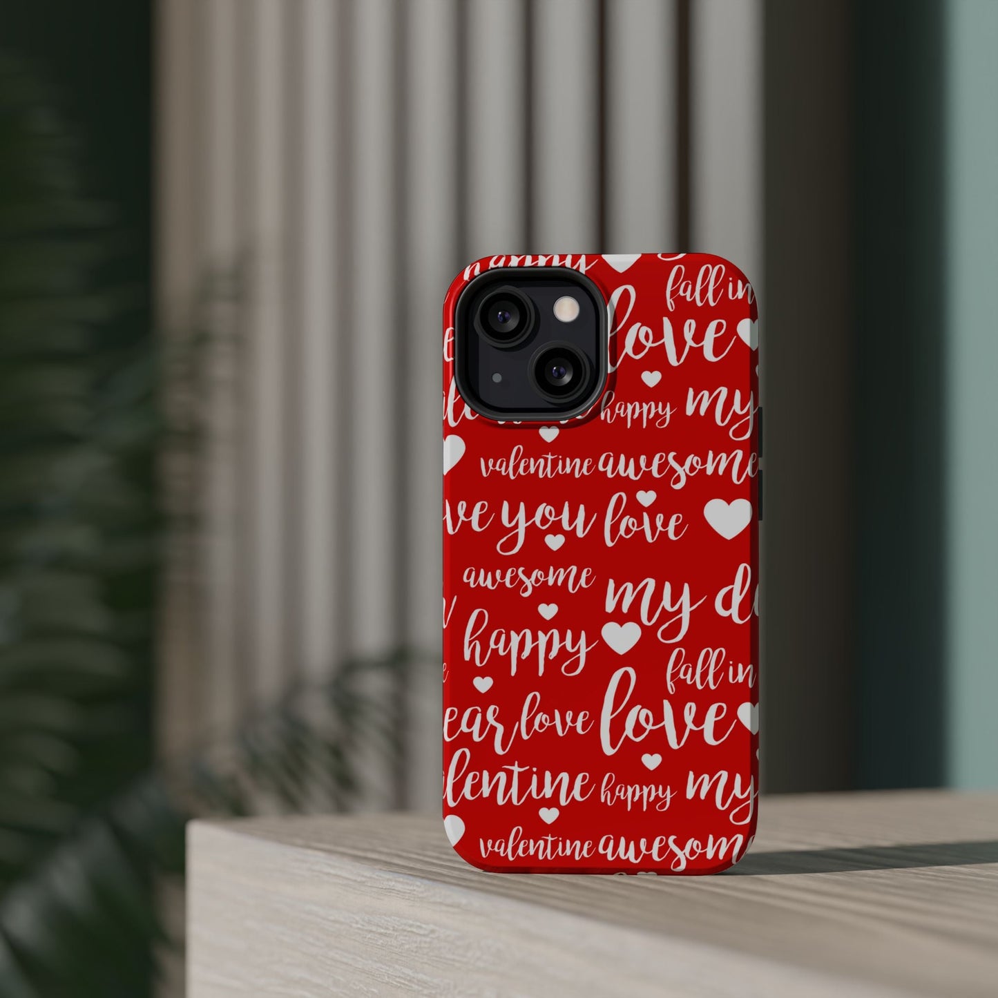 Valentine Words Pattern – MagSafe Case - BOGO Cases