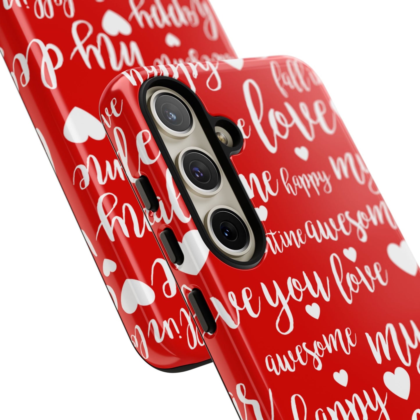 Valentine Words Pattern – Samsung Galaxy Case - BOGO Cases