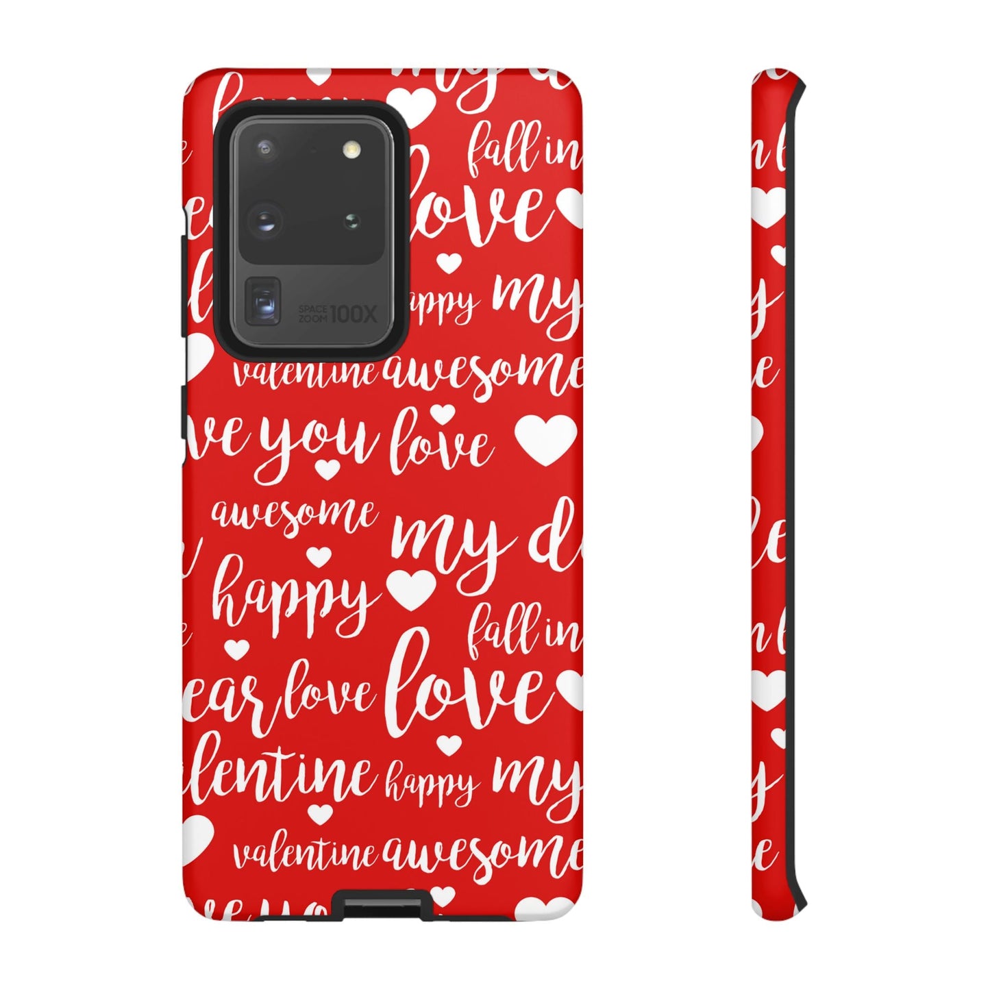 Valentine Words Pattern – Samsung Galaxy Case - BOGO Cases