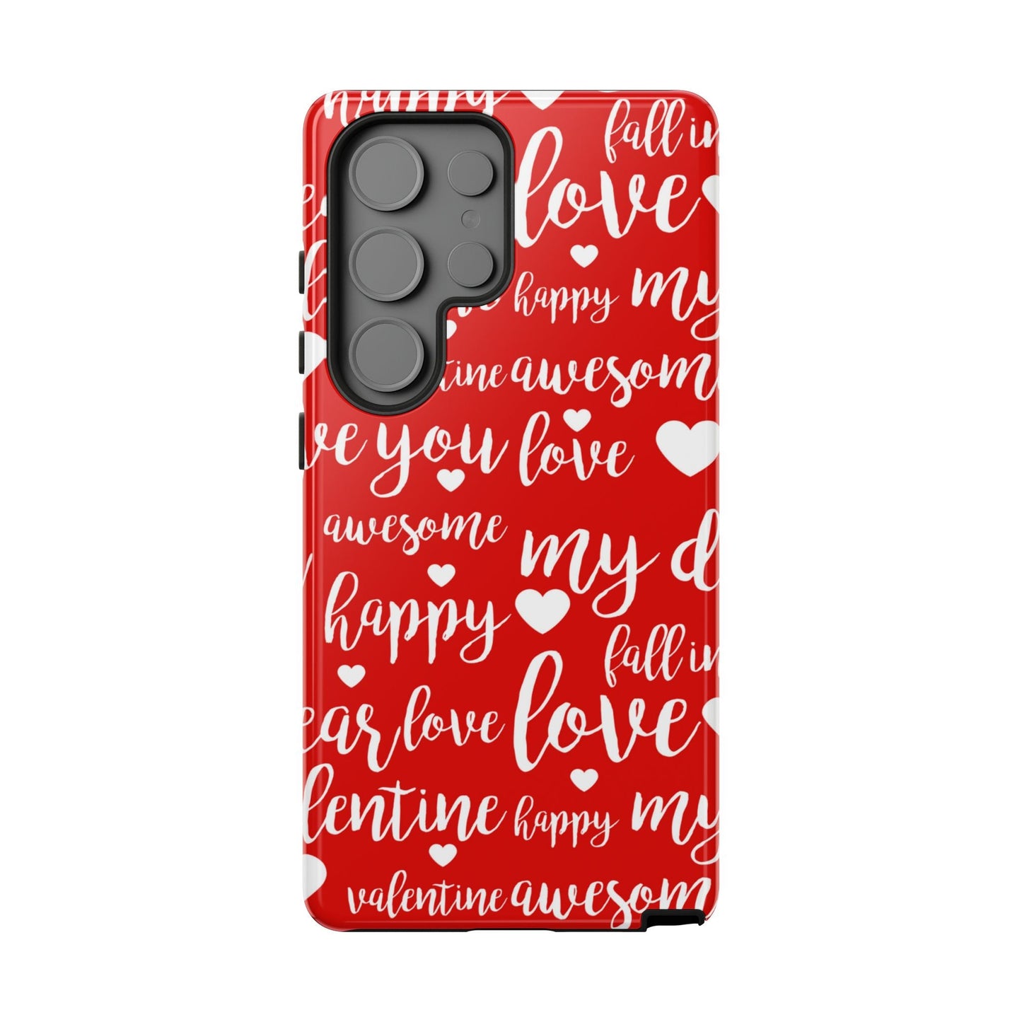 Valentine Words Pattern – Samsung Galaxy Case - BOGO Cases