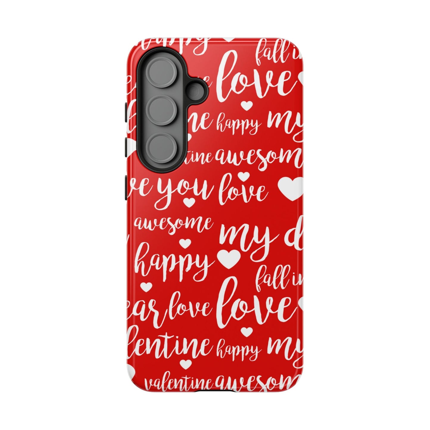 Valentine Words Pattern – Samsung Galaxy Case - BOGO Cases