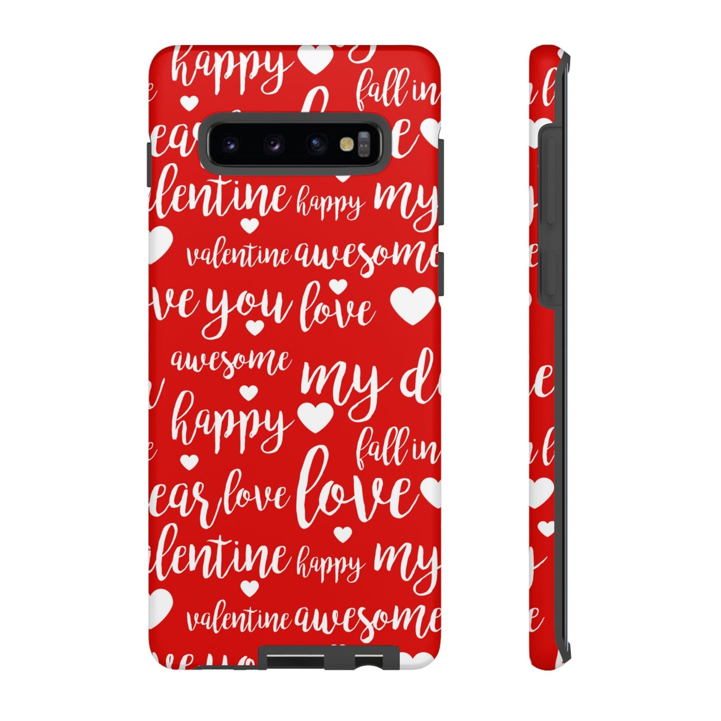 Valentine Words Pattern – Samsung Galaxy Case - BOGO Cases