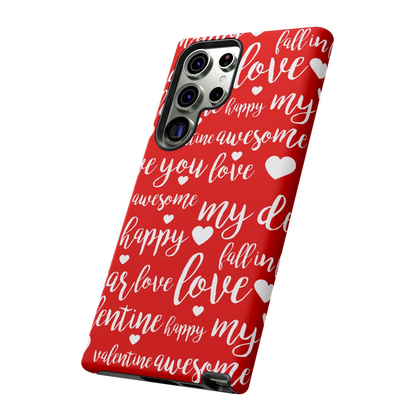 Valentine Words Pattern – Samsung Galaxy Case - BOGO Cases