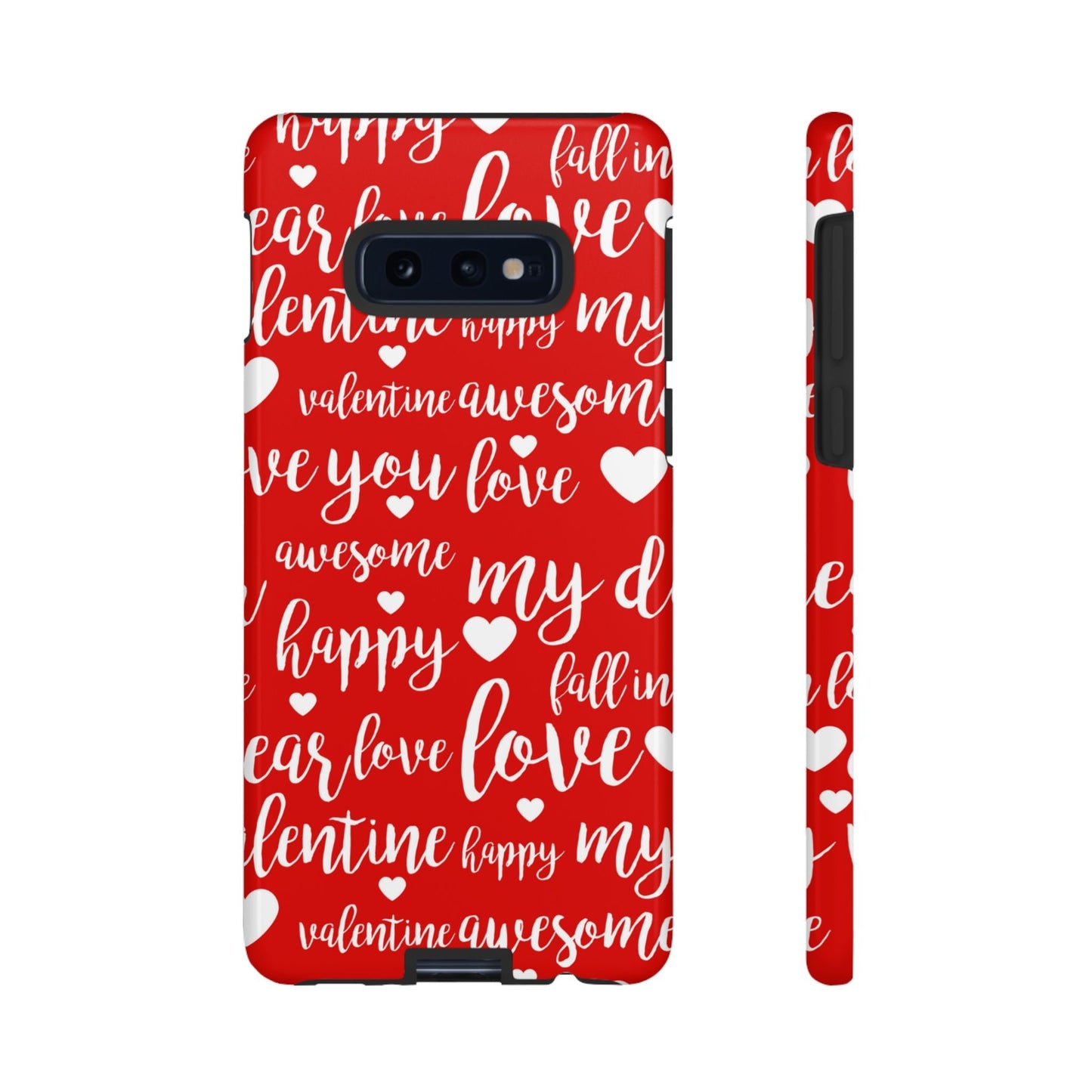 Valentine Words Pattern – Samsung Galaxy Case - BOGO Cases