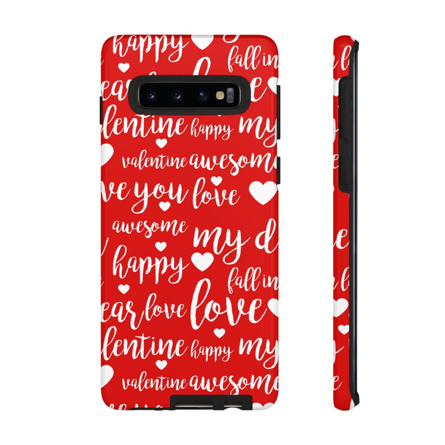 Valentine Words Pattern – Samsung Galaxy Case - BOGO Cases
