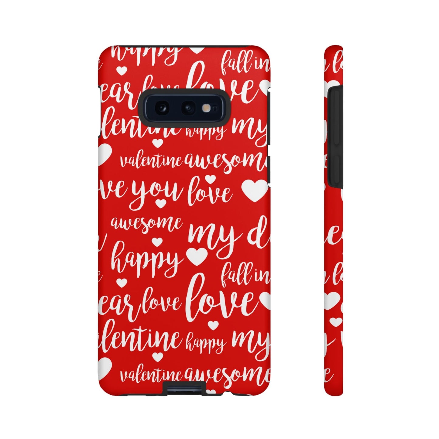 Valentine Words Pattern – Samsung Galaxy Case - BOGO Cases