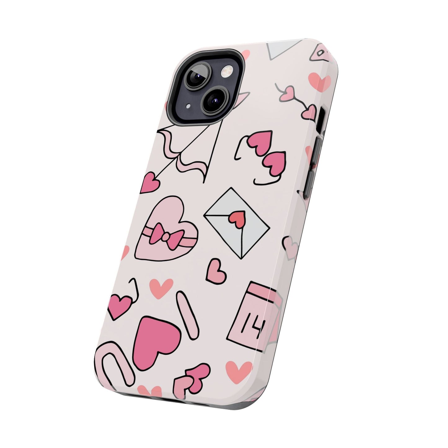 Valentine's Day Scribbles iPhone Case - BOGO Cases