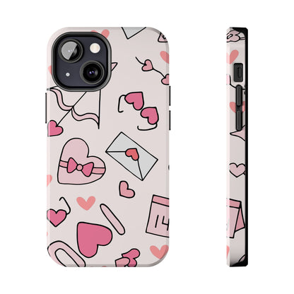 Valentine's Day Scribbles iPhone Case - BOGO Cases