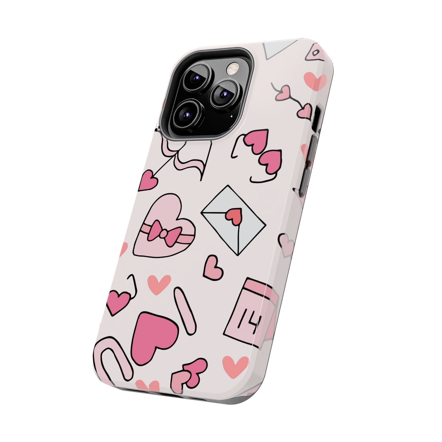 Valentine's Day Scribbles iPhone Case - BOGO Cases