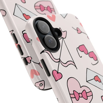 Valentine's Day Scribbles iPhone Case - BOGO Cases
